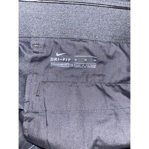 NIKE DRI-FIT Standard Fit Pleated Shorts Navy Size 38